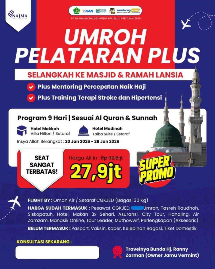Travel Umroh Pelataran Plus